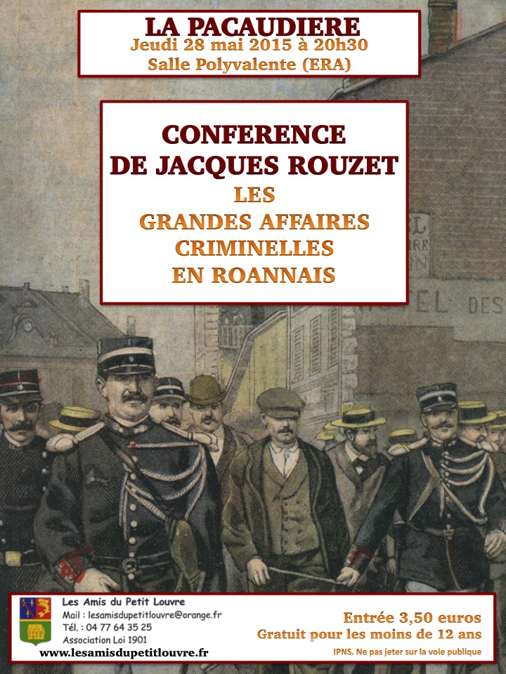 Conférence Jacques Rouzet