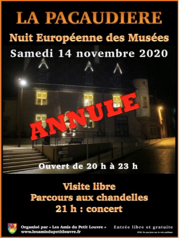 Annulation Nuit des Musées 2020
