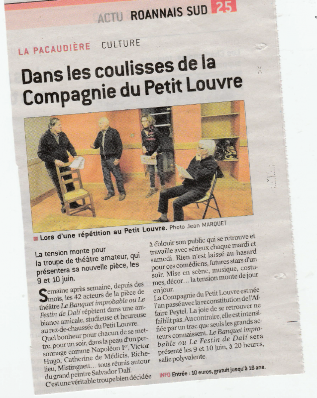 La compagnie du petit louvre