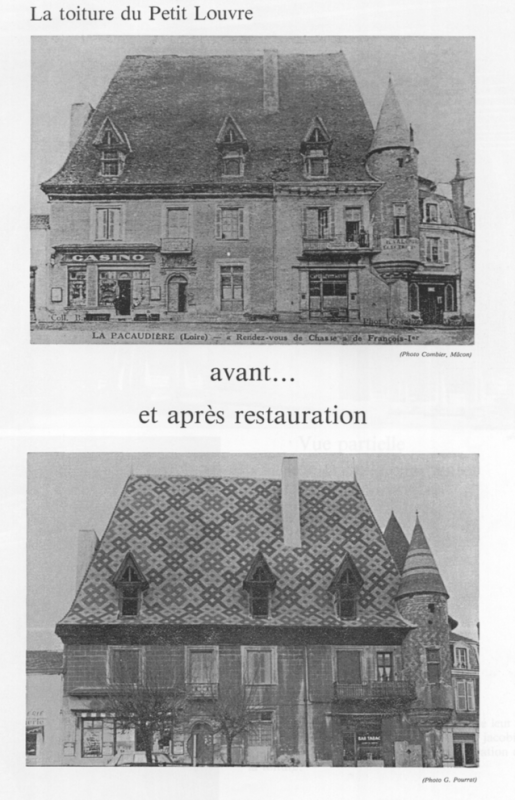 Toiture petit louvre